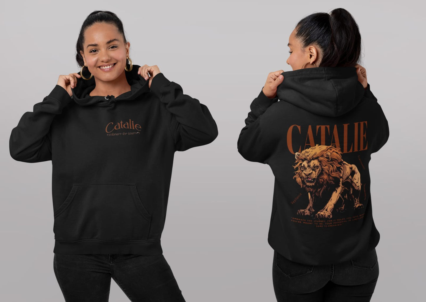 Catalie Limitless Koleksiyonu Kadın Kapüşonlu Sweatshirt