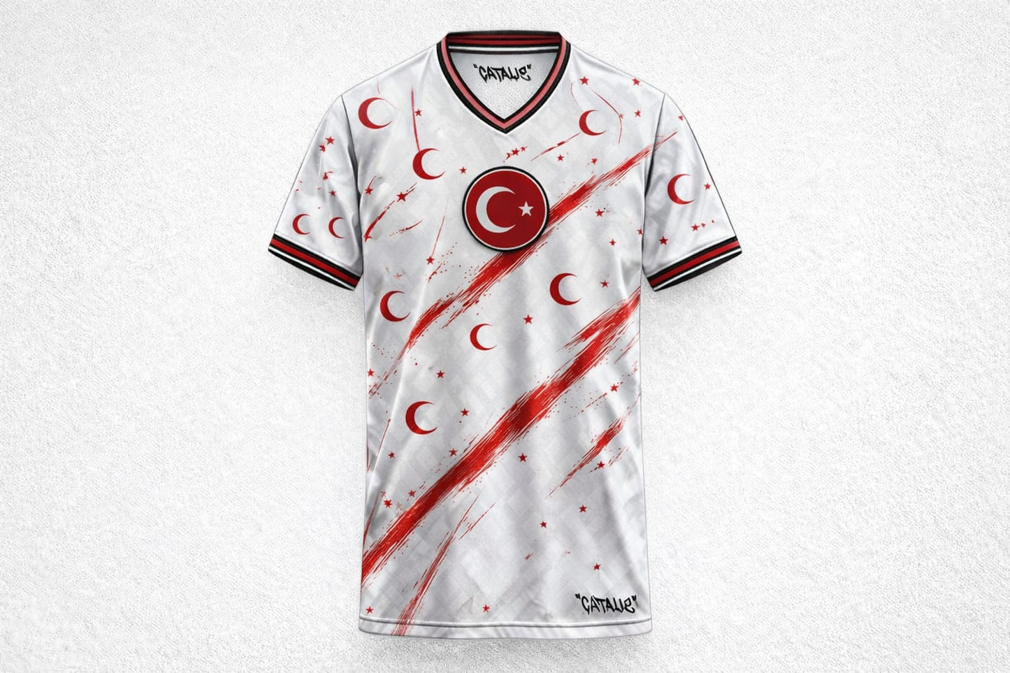 Türkiye Football Jersey — World Cup 2026 (White Away)