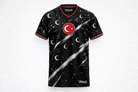 Türkiye Football Jersey — World Cup 2026 (Black Third)